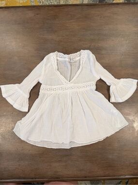 9-12m girls white boho